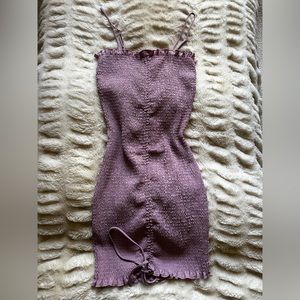 💓 Ootdfash purple dress long bodycon purple